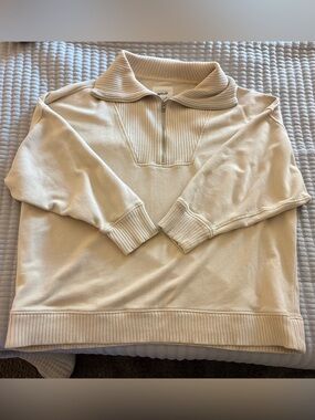 Aerie Down to Earth oversized pullover sweater